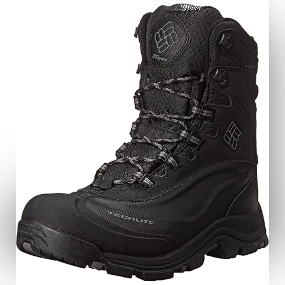 Mens Columbia Omni Heat Bugaboot Plus Winter Boots Waterproof Size 10 EUC